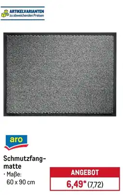 METRO aro Schmutzfang-matte Angebot