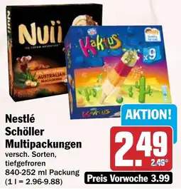 HIT Nestlé Schöller Multipackungen Angebot
