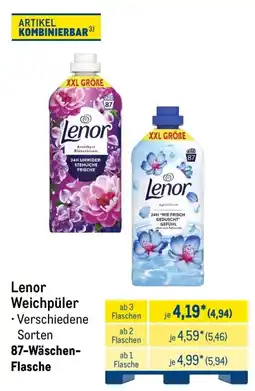 METRO Lenor Weichpüler Angebot