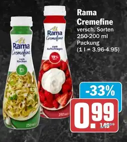HIT Rama Cremefine Angebot
