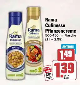 HIT Rama Culinesse Pflanzencreme Angebot
