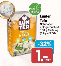 HIT Lunter Tofu Natur Angebot