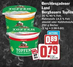HIT Berchtesgadener Land Bergbauern Topfen Angebot