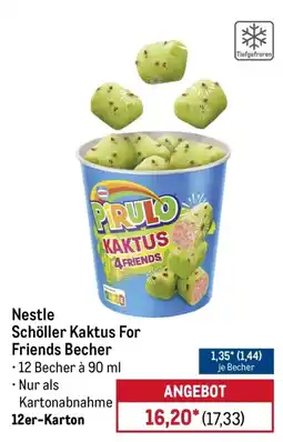 METRO Nestle Schöller Kaktus For Friends Becher Angebot