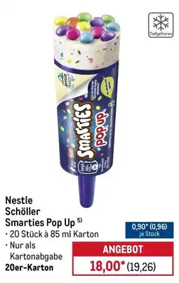 METRO Nestle Schöller Smarties Pop Up Angebot