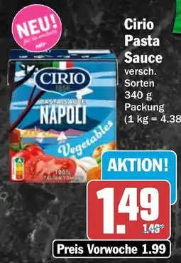 HIT Cirio Pasta Sauce Napoli Angebot
