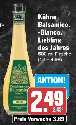 HIT Kühne Balsamico-Bianco Angebot