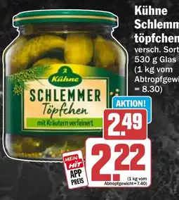 HIT Kühne Schlemmer Töpfchen Angebot