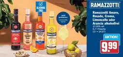 HIT Ramazzotti Amaro, Rosado, Crema, Limoncello oder Arancia alkoholfrei Angebot