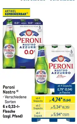METRO Peroni Nastro Angebot