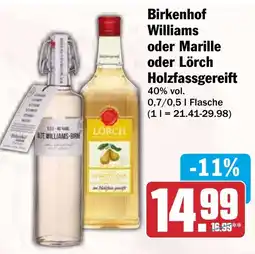 HIT Birkenhof Williams oder Marille oder Lörch Angebot