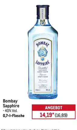 METRO Bombay Sapphire Angebot