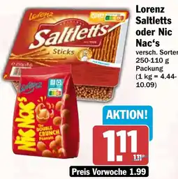 HIT Lorenz Saltletts oder Nic Nac's Angebot