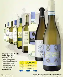 METRO Drops by Cecilia Beretta Pinot Grigio delle Venezie DOC Angebot