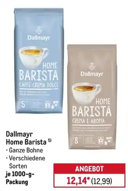 METRO Dallmayr Home Barista Angebot