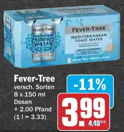 HIT Fever-Tree Mediterranean Tonic Water Angebot