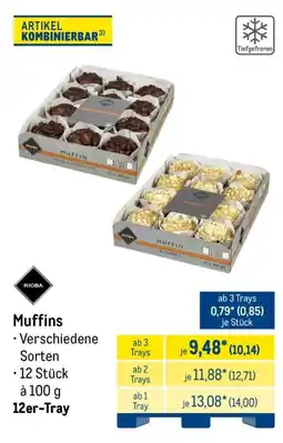 METRO Muffins RIOBA Angebot