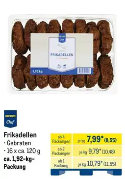 METRO Metro Chef Frikadellen Angebot