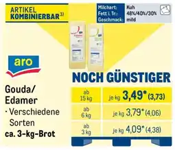 METRO aro Gouda/Edamer Angebot