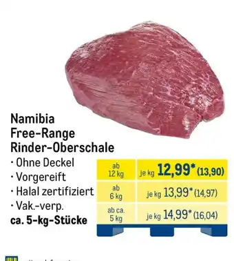 METRO Namibia Free-Range Rinder-Oberschale Angebot
