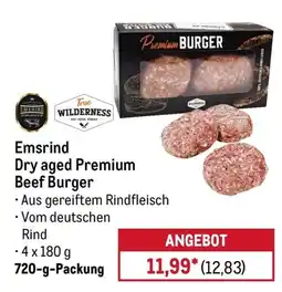 METRO Emsrind Dry aged Premium Beef Burger Angebot