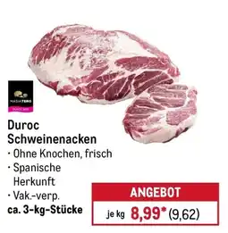 METRO Duroc Schweinenacken Angebot