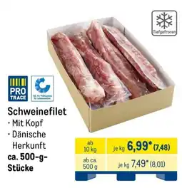 METRO Schweinefilet Angebot