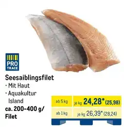 METRO PRO TRACE Seesaiblingsfilet Angebot