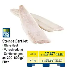 METRO PRO TRACE Steinbeißerfilet Angebot