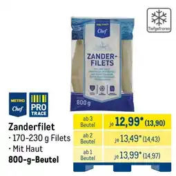 METRO METRO Chef Zanderfilet Angebot