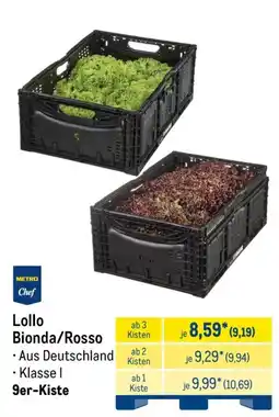 METRO Lollo Bionda/Rosso Angebot