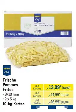 METRO METRO Chef Frische Pommes Frites Angebot