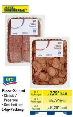 METRO aro Pizza-Salami Classic / Peperoni Angebot