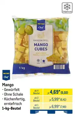 METRO METRO Chef Mango Cubes Angebot