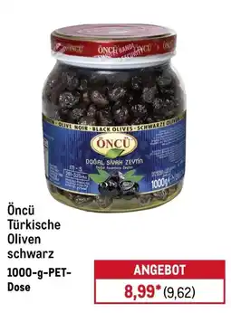 METRO Öncü Türkische Oliven schwarz Angebot