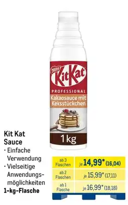 METRO Kit Kat Sauce Angebot
