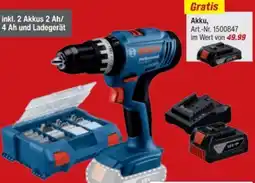 toom Baumarkt Bosch Werkstatt GSB 18V-25 Angebot