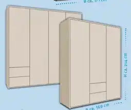 Trends Möbel Kleiderschrank Alda Angebot