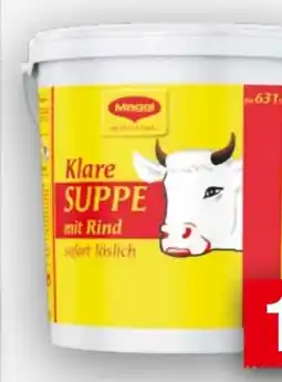 Handelshof Maggi Klare Suppe mit Rind Angebot
