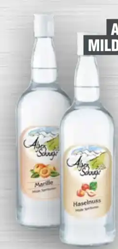 Handelshof Alpenschnaps Milde Spirituose Angebot