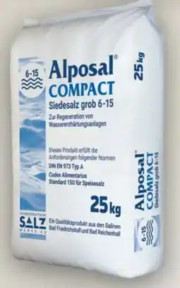 Handelshof Südwestdeutsche Salzwerke Alposal Compact Regeneriersalz Angebot
