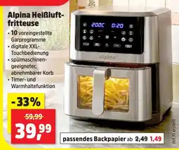 Thomas Philipps Alpina heißluftfritteuse Angebot