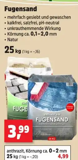 Thomas Philipps Fugensand 0,1-2,0 mm Angebot