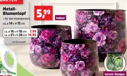 Thomas Philipps Metall-blumentopf ø 14 x h 15 cm Angebot