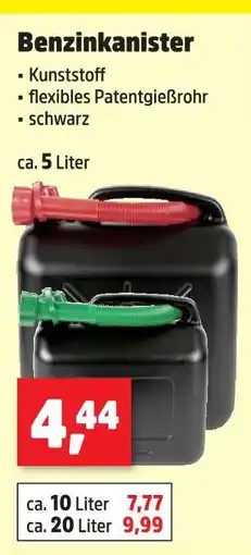 Thomas Philipps Benzinkanister ca. 5 liter Angebot