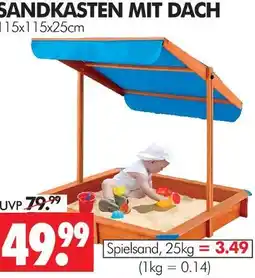 Wreesmann Sandkasten mit dach Angebot