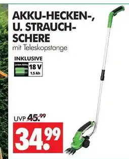 Wreesmann Akku-hecken-, u. strauch-schere Angebot