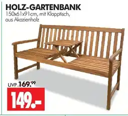 Wreesmann Holz-gartenbank Angebot