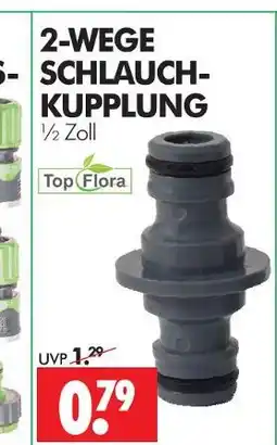 Wreesmann Top flora 2-wege schlauch-kupplung Angebot