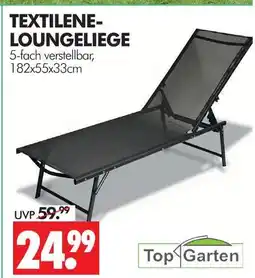 Wreesmann Top garden textilene-loungeliege Angebot